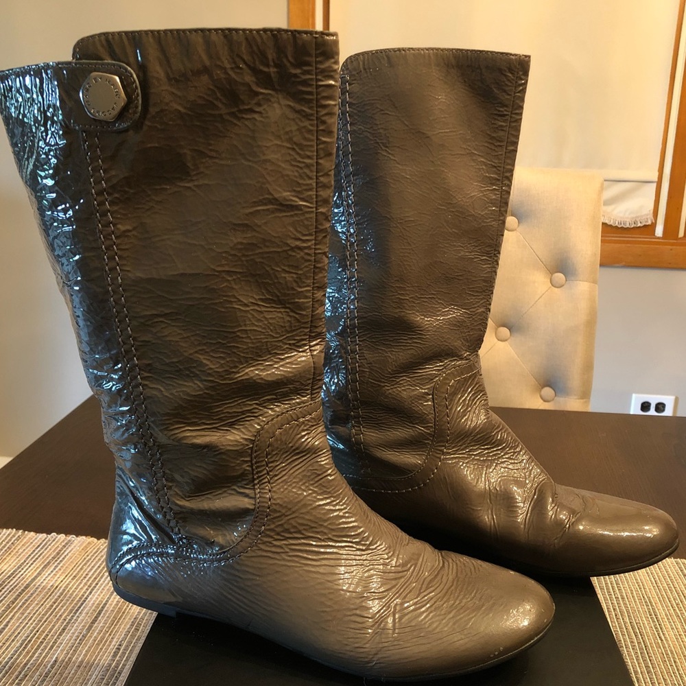 Grey Marc Jacobs boots